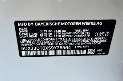 2025 BMW X4 xDrive30i