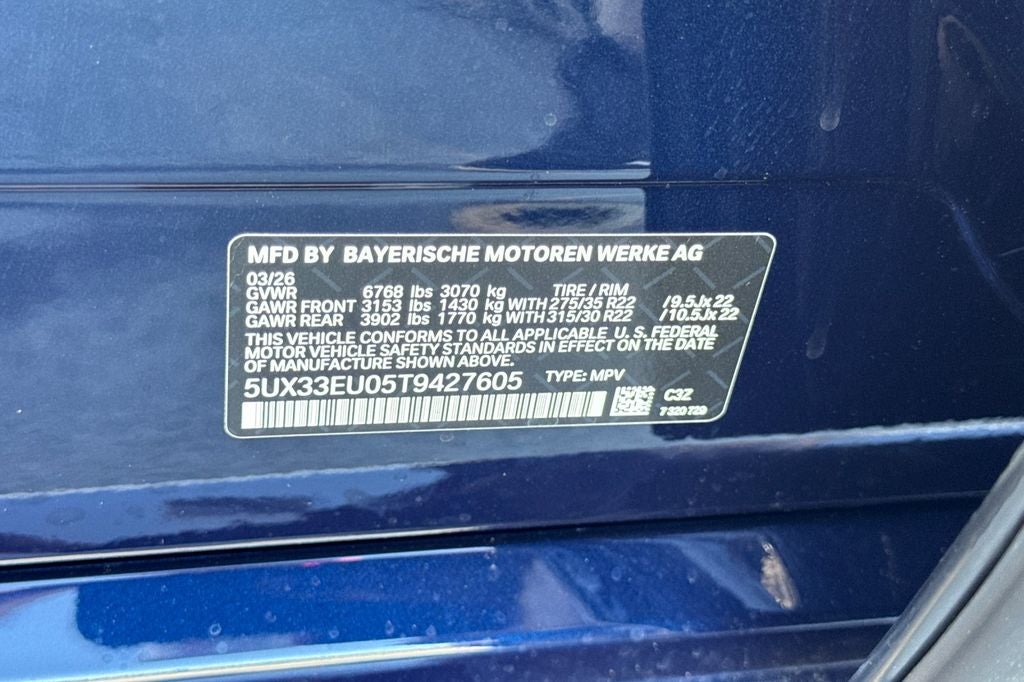 2026 BMW X5 M60i