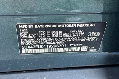 2026 BMW X5 xDrive50e