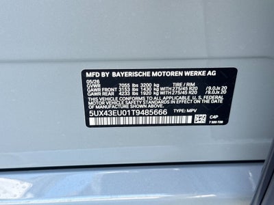 2026 BMW X5 xDrive50e