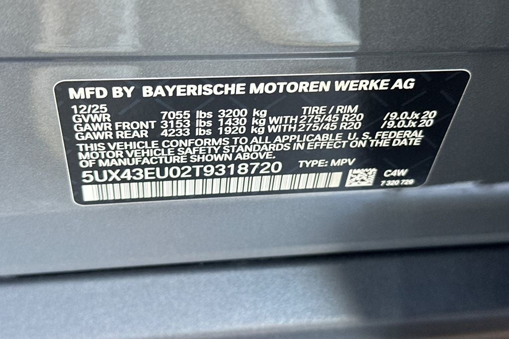 2026 BMW X5 xDrive50e