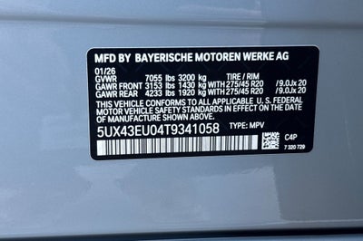 2026 BMW X5 xDrive50e