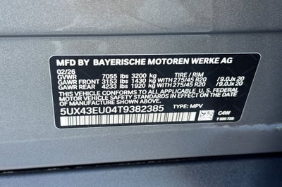 2026 BMW X5 xDrive50e