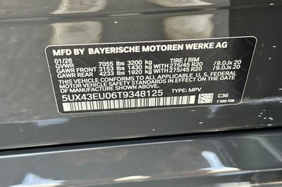 2026 BMW X5 xDrive50e