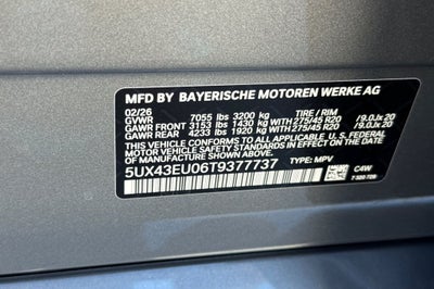 2026 BMW X5 xDrive50e