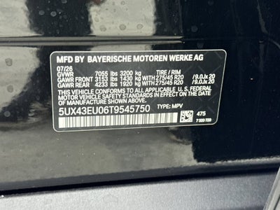 2026 BMW X5 xDrive50e