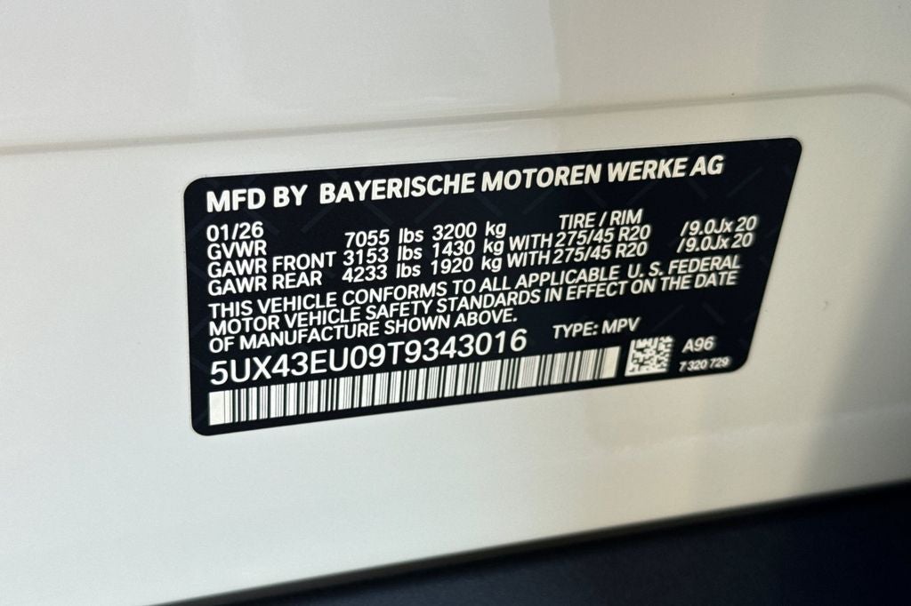 2026 BMW X5 xDrive50e