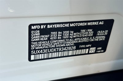 2026 BMW X5 xDrive50e
