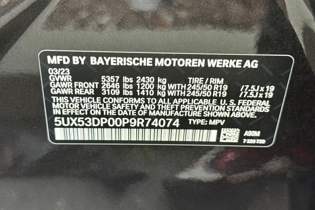 2023 BMW X3 xDrive30i