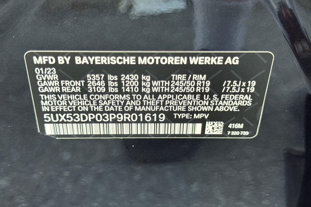 2023 BMW X3 xDrive30i