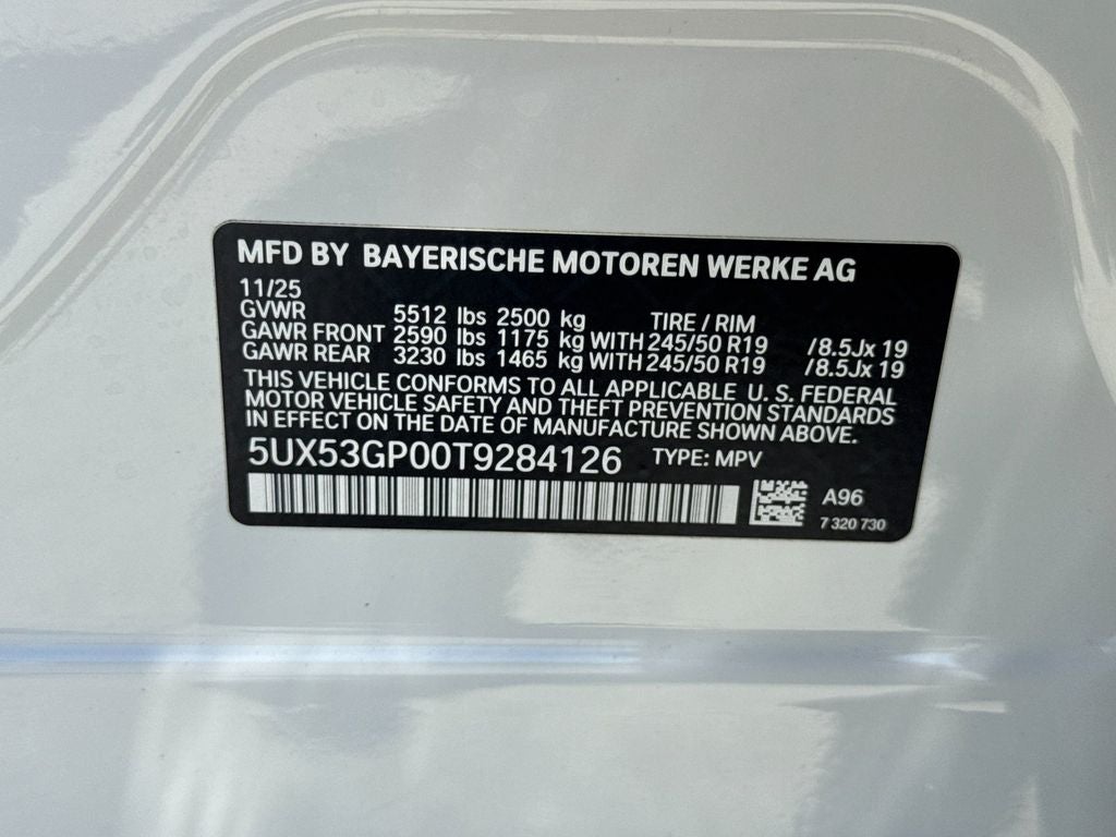 2026 BMW X3 30 xDrive