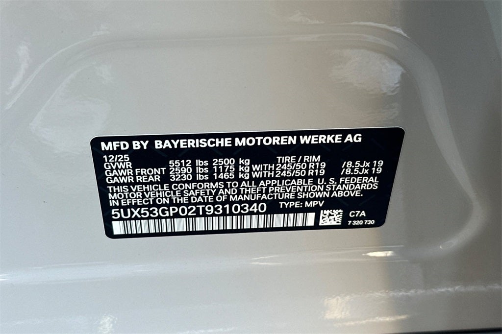 2026 BMW X3 30 xDrive