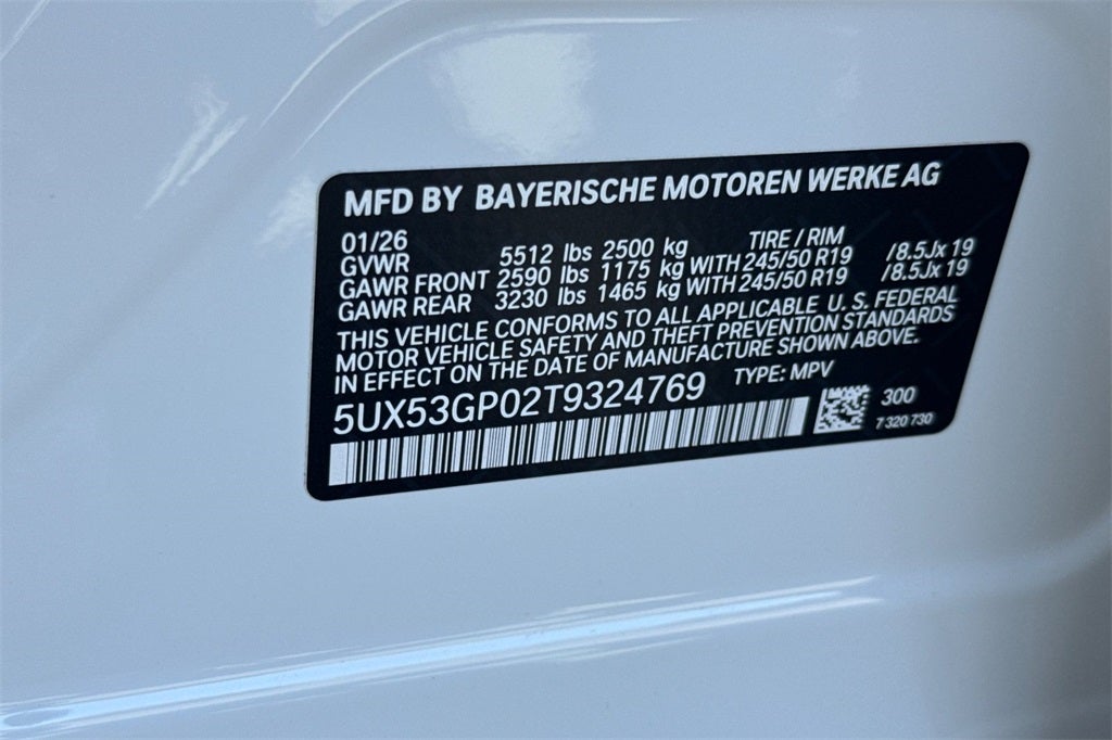 2026 BMW X3 30 xDrive