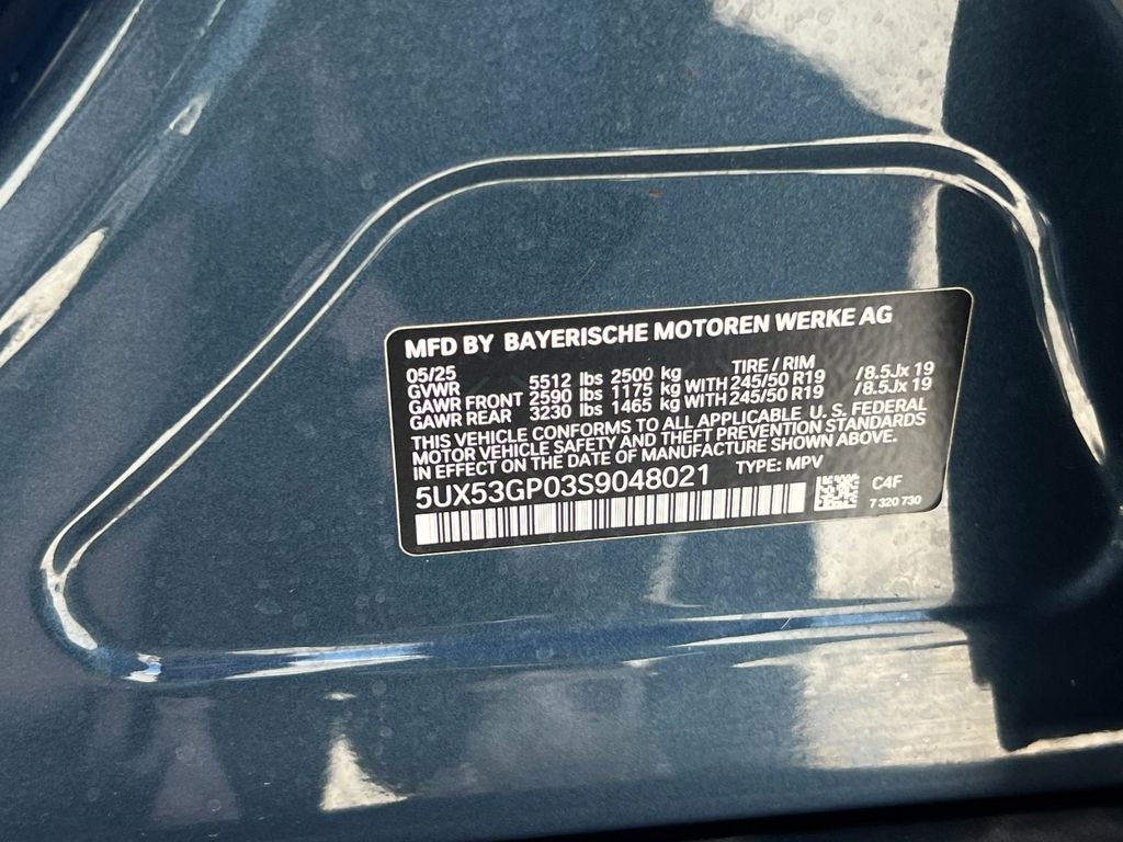 2025 BMW X3 30 xDrive