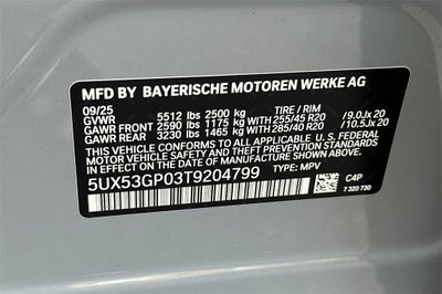 2026 BMW X3 30 xDrive