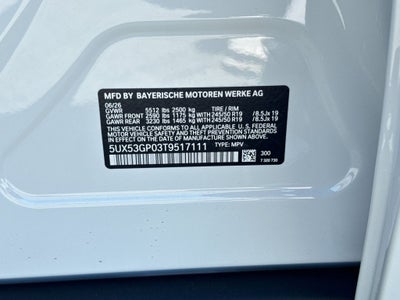 2026 BMW X3 30 xDrive