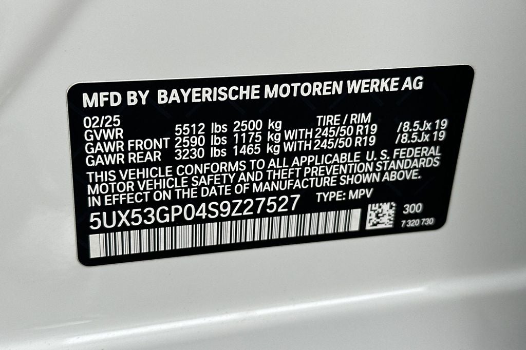 2025 BMW X3 30 xDrive