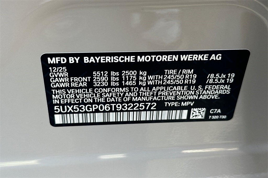 2026 BMW X3 30 xDrive