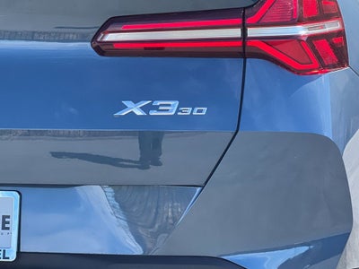 2026 BMW X3 30 xDrive