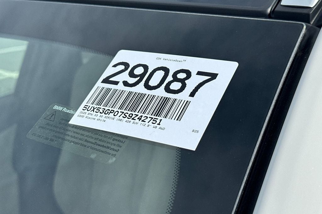 2025 BMW X3 30 xDrive