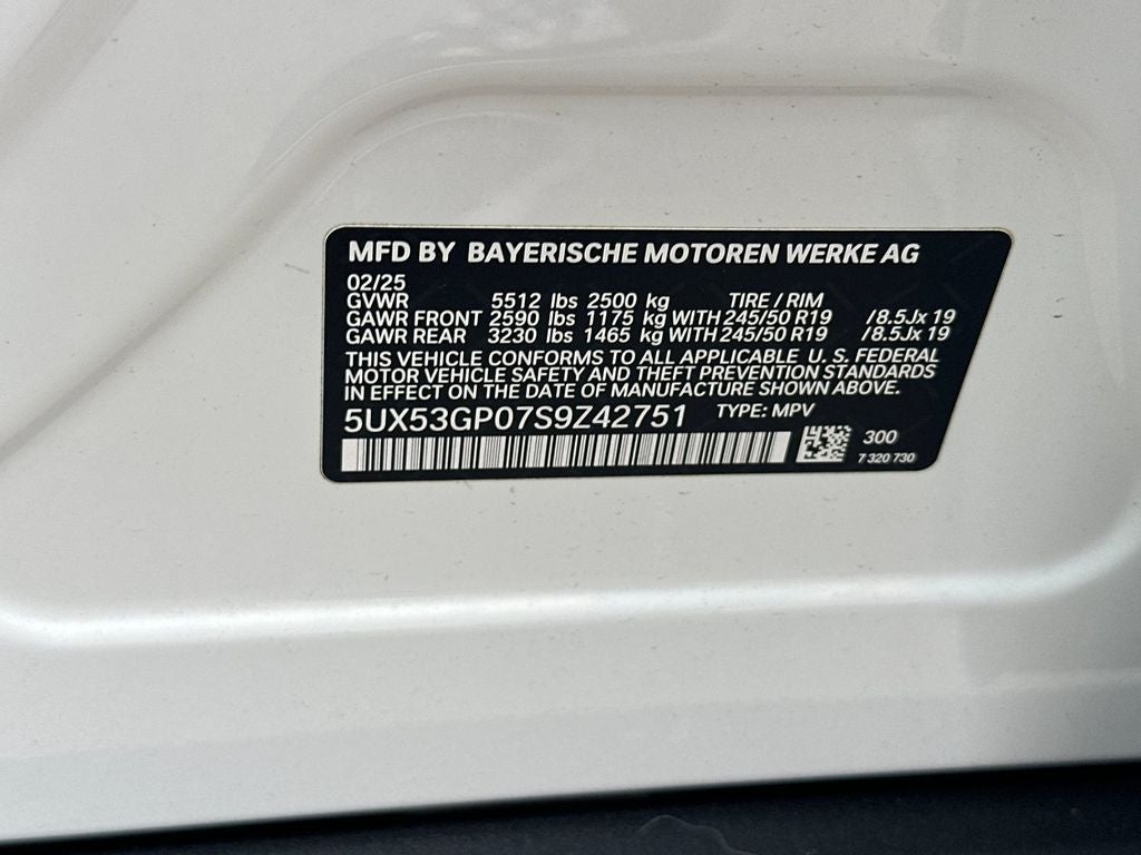 2025 BMW X3 30 xDrive
