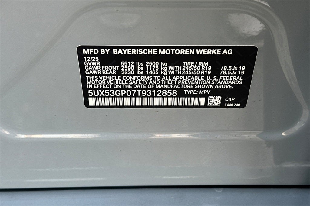 2026 BMW X3 30 xDrive