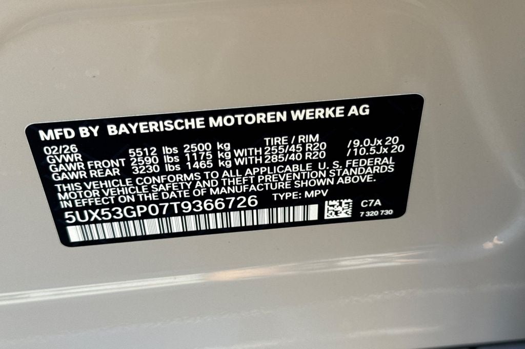 2026 BMW X3 30 xDrive