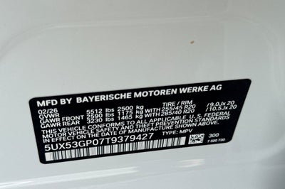 2026 BMW X3 30 xDrive