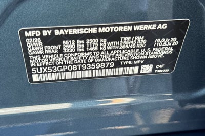 2026 BMW X3 30 xDrive