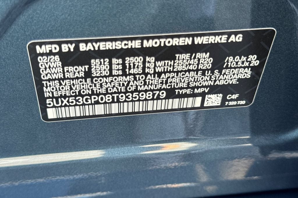 2026 BMW X3 30 xDrive