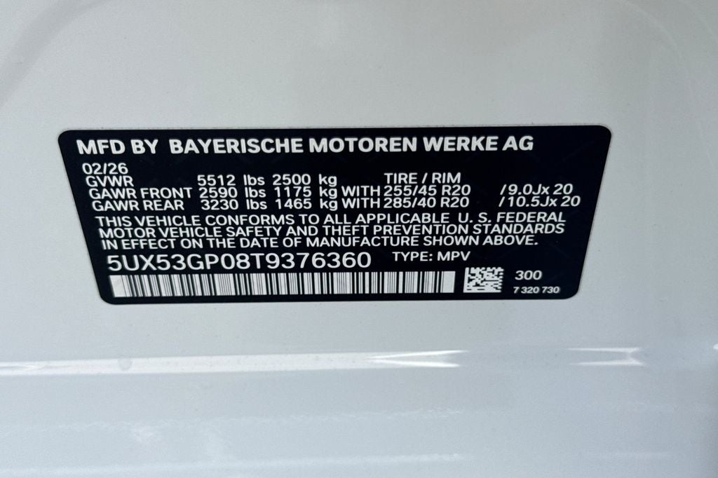 2026 BMW X3 30 xDrive