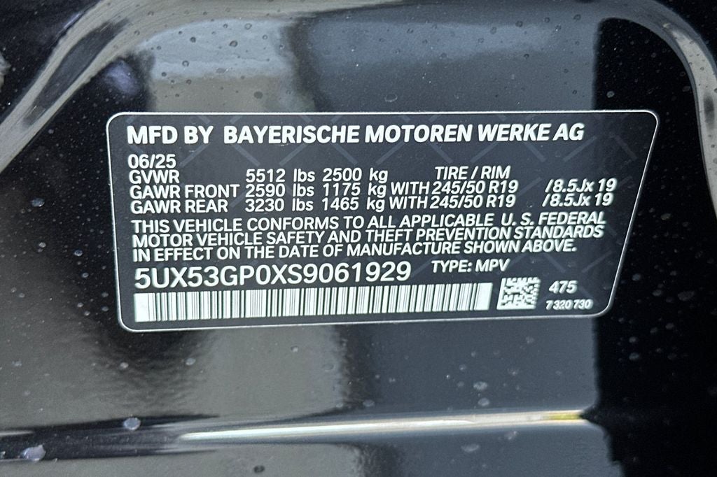 2025 BMW X3 30 xDrive