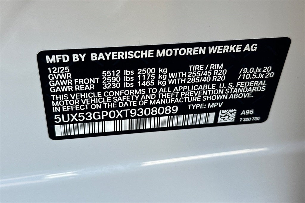 2026 BMW X3 30 xDrive