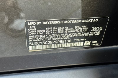 2023 BMW X6 xDrive40i