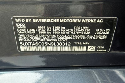 2022 BMW X5 xDrive45e