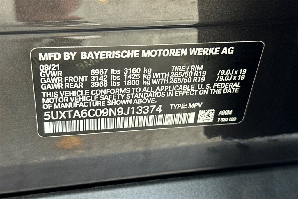 2022 BMW X5 xDrive45e