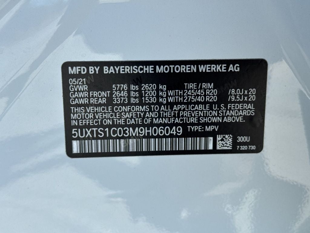2021 BMW X3 xDrive30e