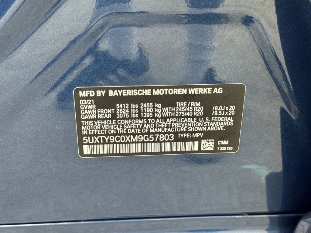 2021 BMW X3 M40i