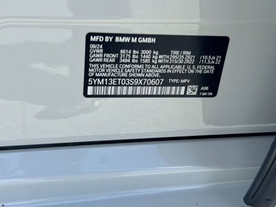 2025 BMW X5 M Competition