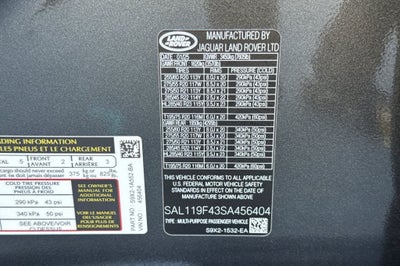 2025 Land Rover Range Rover Sport Plug-in Hybrid Autobiography