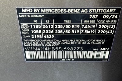 2025 Mercedes-Benz GLA GLA 250 4MATIC®