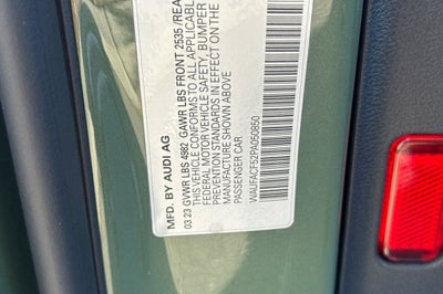 2023 Audi A5 Sportback 45 S line Premium Plus quattro