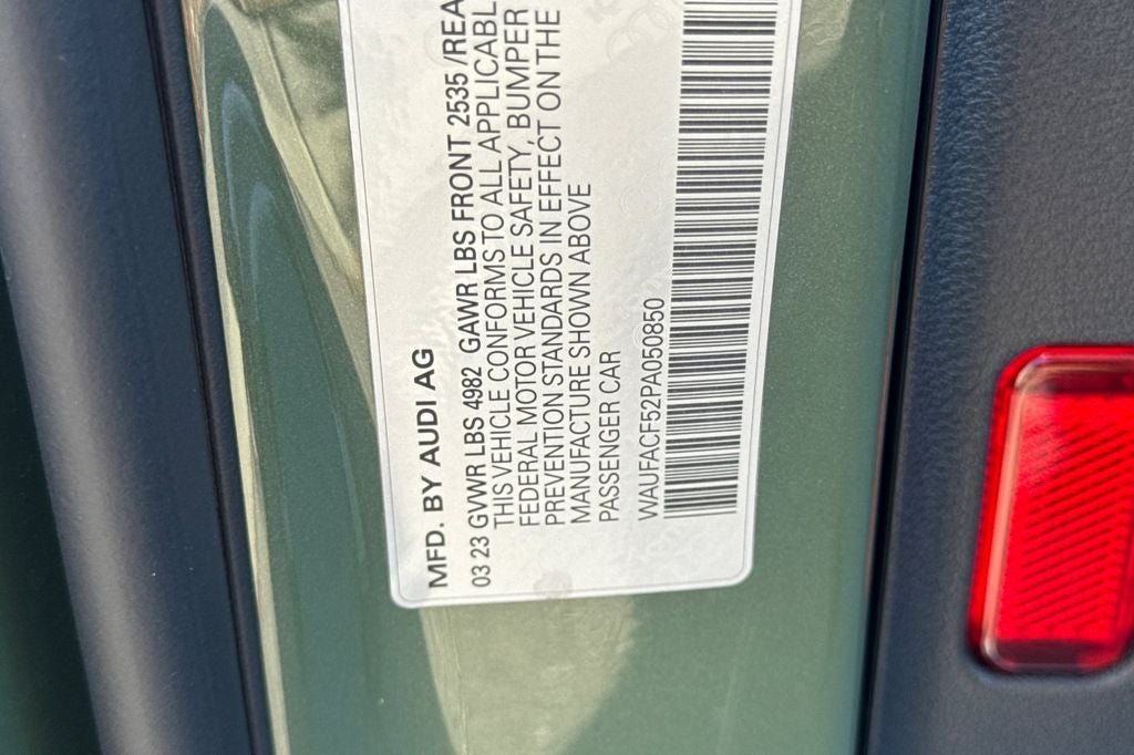 2023 Audi A5 Sportback 45 S line Premium Plus quattro