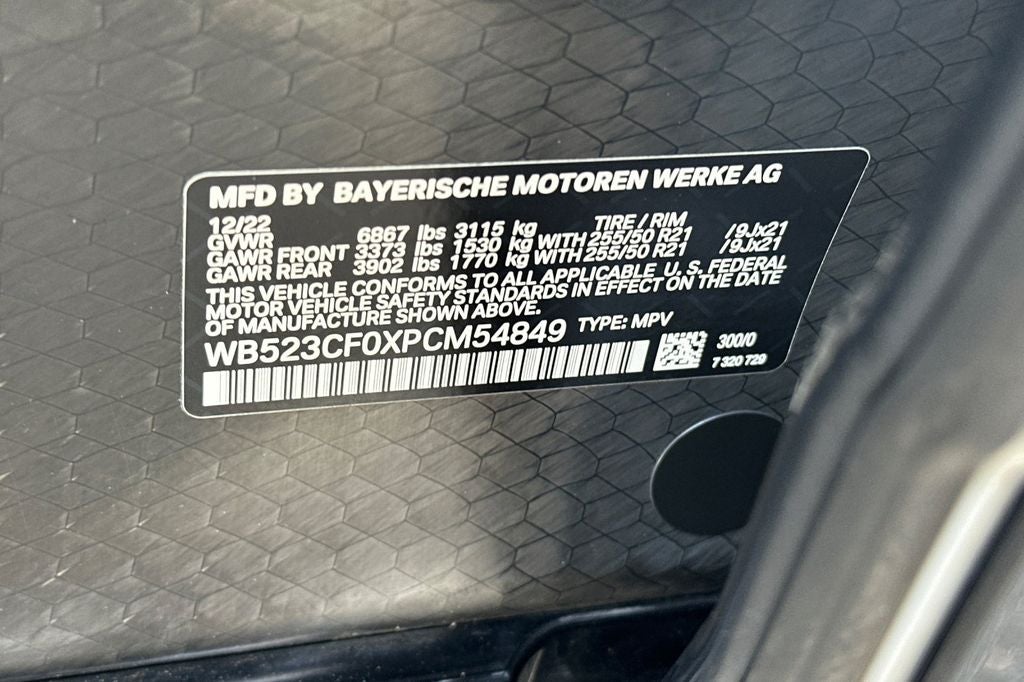 2023 BMW iX xDrive50