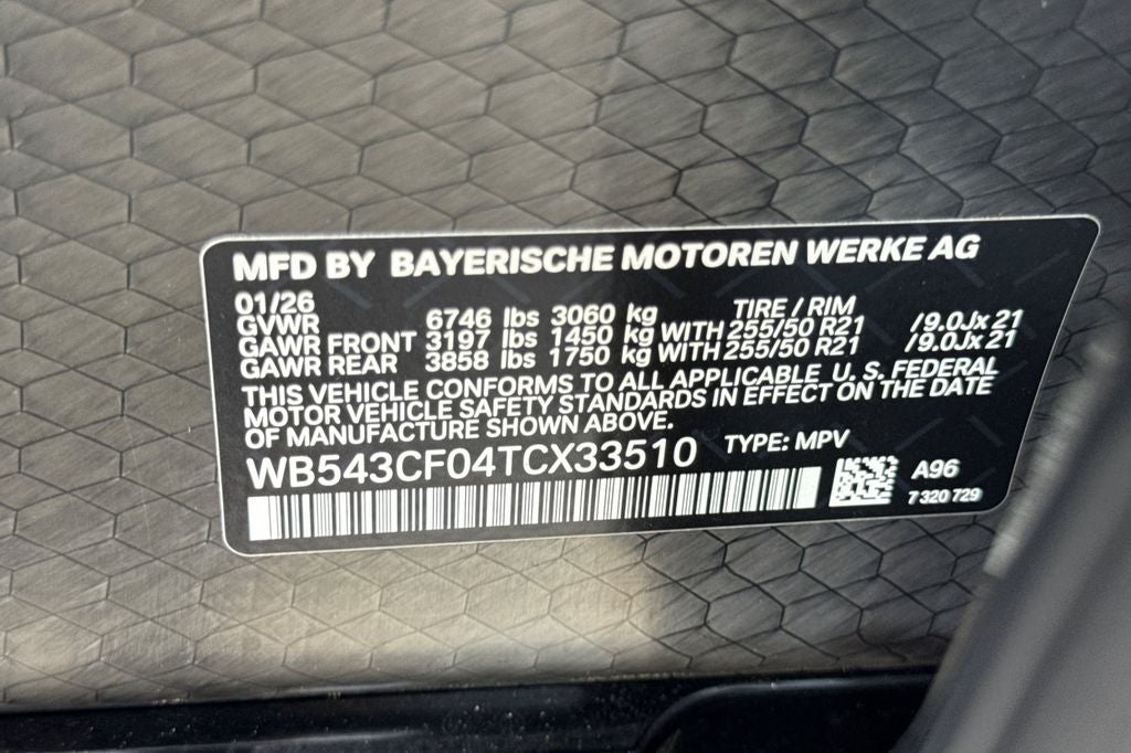 2026 BMW iX xDrive45