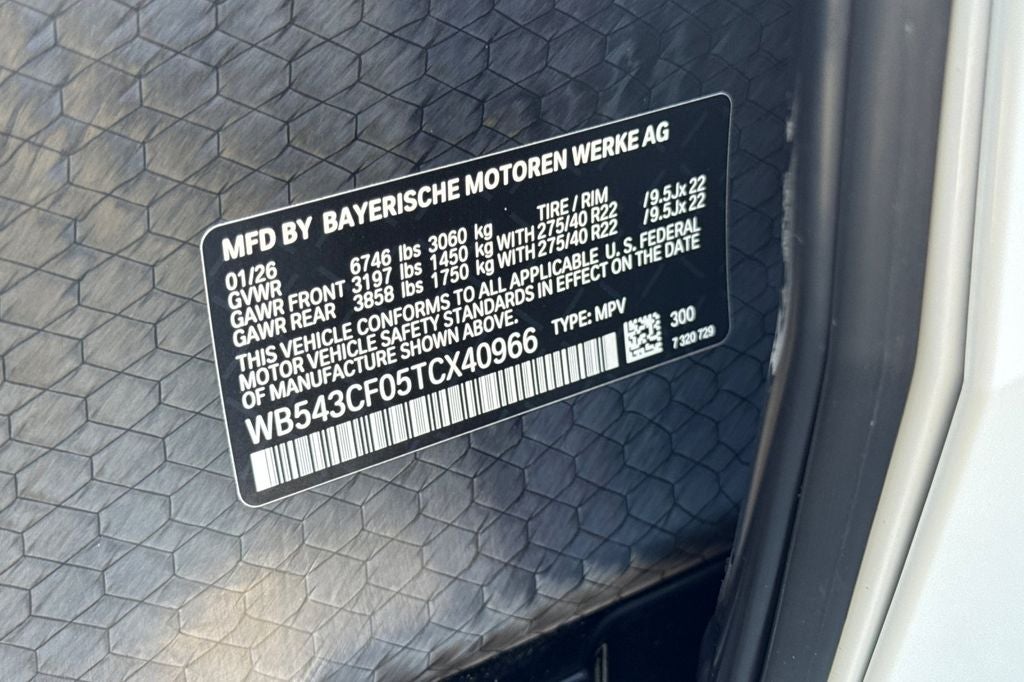 2026 BMW iX xDrive45