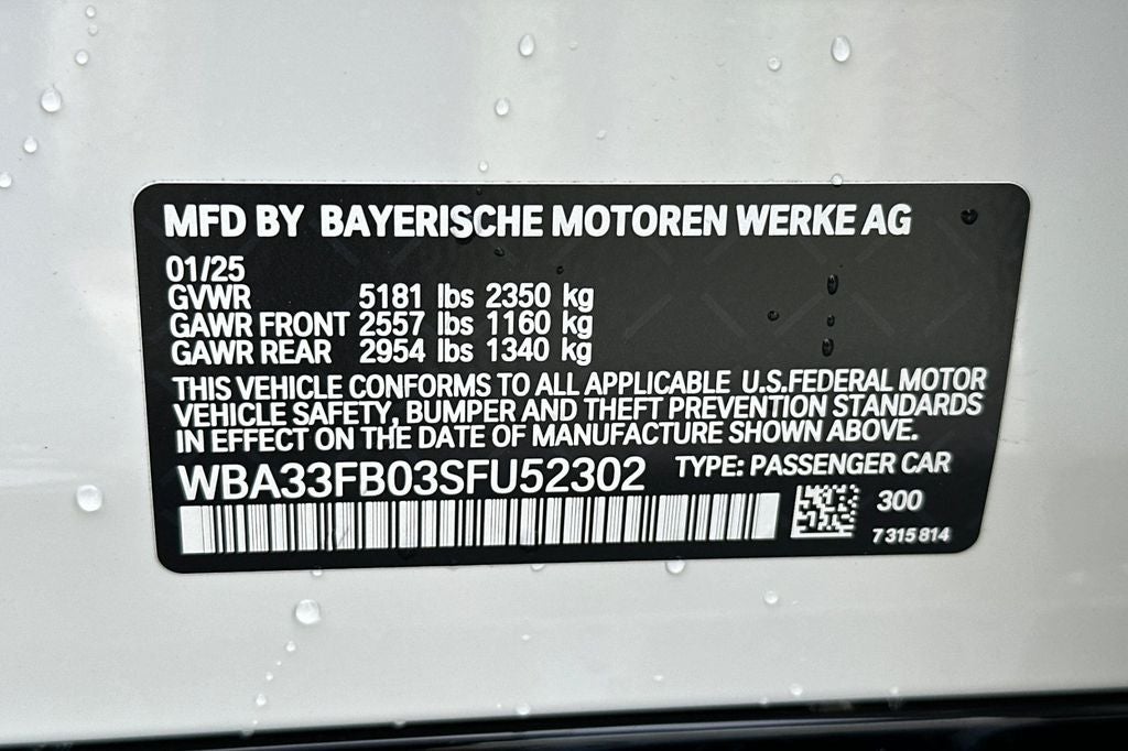 2025 BMW 4 Series 430i Gran Coupe