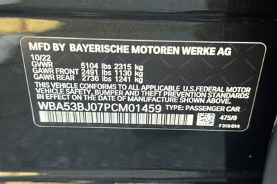2023 BMW 5 Series 540i
