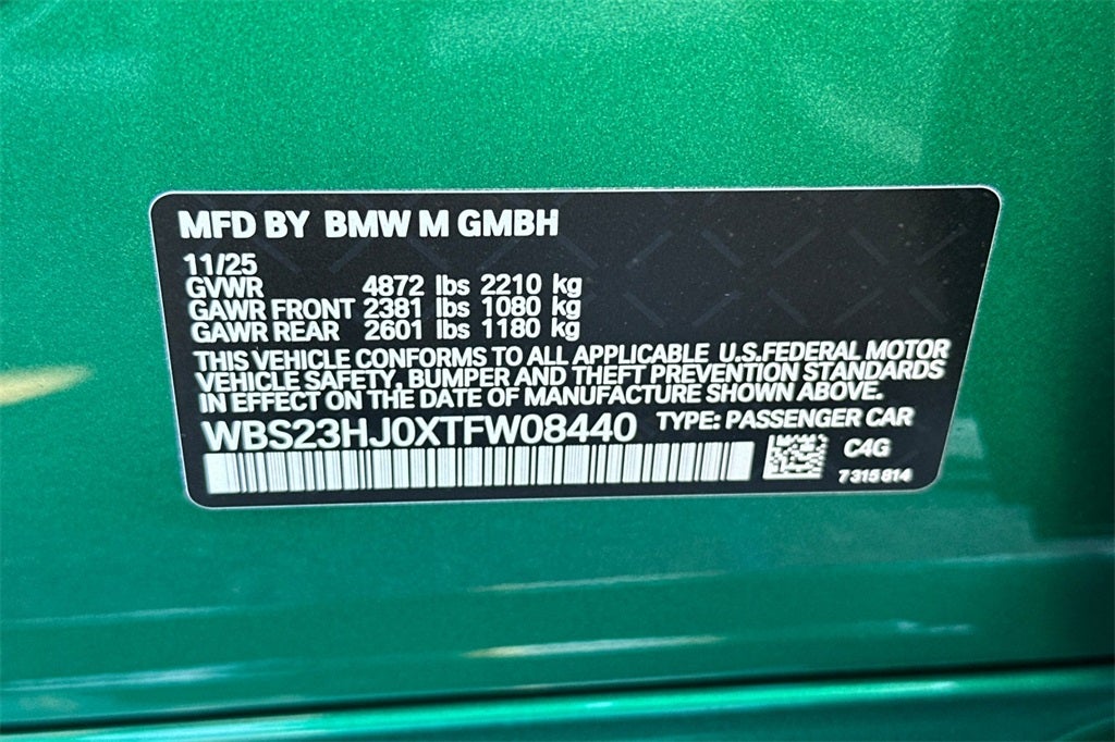 2026 BMW M3 Competition