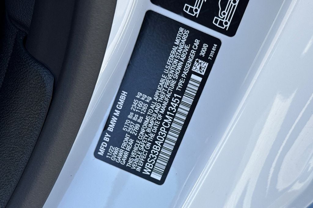 2023 BMW M4 Competition